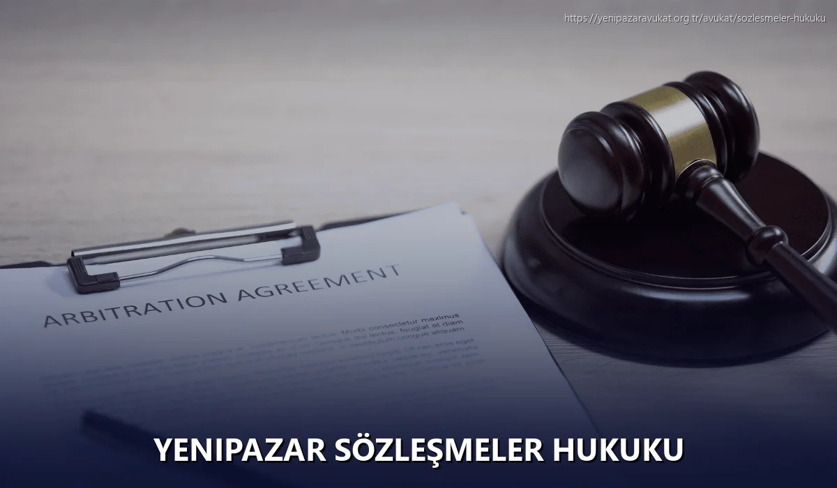 Yenipazar Sözleşmeler Hukuku